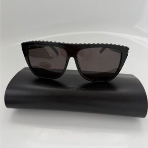 Yves Saint Laurent Black Studded Sunglasses